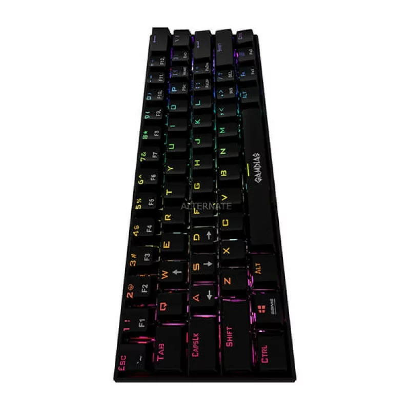 Gamdias Hermes E3 RGB 60% Red Switch - Black Gamdias Hermes E3 RGB 60% Red Switch - Black